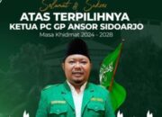 Choirul Mu’minin, Santri Pesantren Mahika Pimpin PC GP Ansor Sidoarjo 2024-2028
