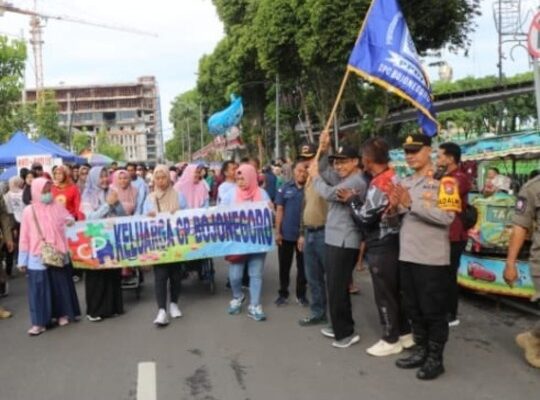 HDI, Pj Sekda Berangkatkan Parade Disabilitas Bojonegoro