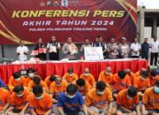 Polres Tanjung Perak Ungkap 356 Kasus Narkoba di Tahun 2024