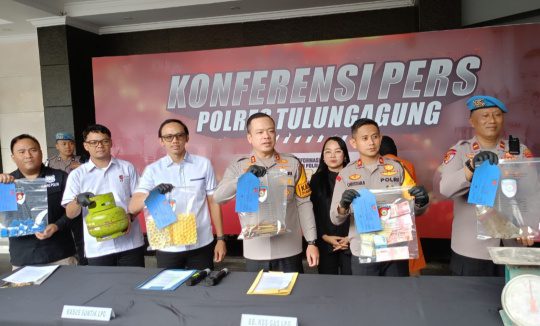 Gegara Oplos LPG Subsidi 3 Kg Warga Blitar Diamankan Pidsus Polres Tulungagung