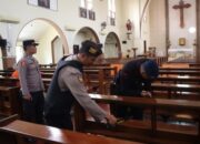 Polres Madiun Kota Terjunkan Tim Jibom Sterilisasi Gereja