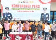 23 Hari, Satreskrim Polres Bangkalan Ungkap 8 Kasus Curanmor dengan 9 Tersangka
