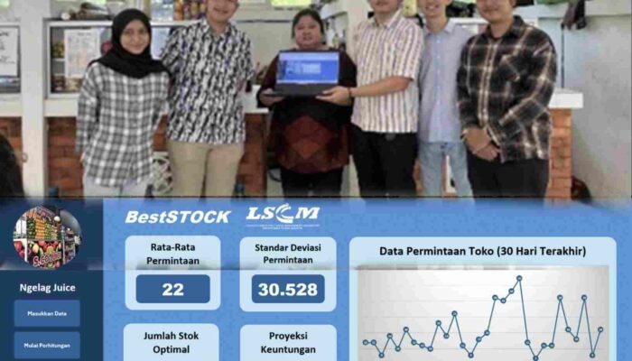 KKN Abmas ITS Beri Solusi Masalah UMKM Ngelag Surabaya