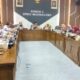 Perwakilan guru yang tergabung dari forum guru swasta passing grade (FGSPG) 2023 melakukan hearing (dengar pendapat) dengan Komisi