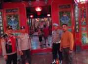 Polres Madiun Kota Sterilisasi Klenteng Hwie Ing Kiong