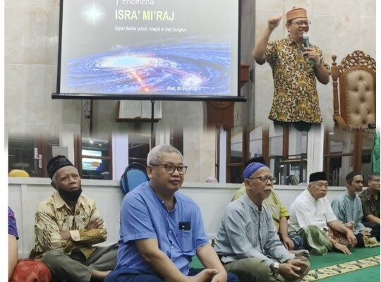 Kajian Subuh Masjid Al-Haq: Menyikapi Fenomena Isra Mi’raj Melalui Sains dan Teknologi