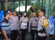 Kapolres Cek Pengamanan Objek Wisata Ngawi