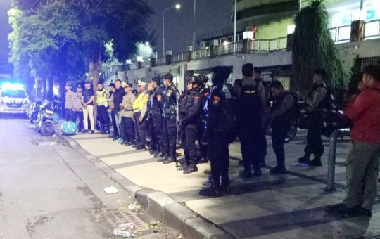Cegah Gangster Polsek Simokerto Patroli Jogoboyo