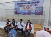 Revolusi Pertanian, Bupati Malang Resmikan Screen House Modern Berbasis IoT