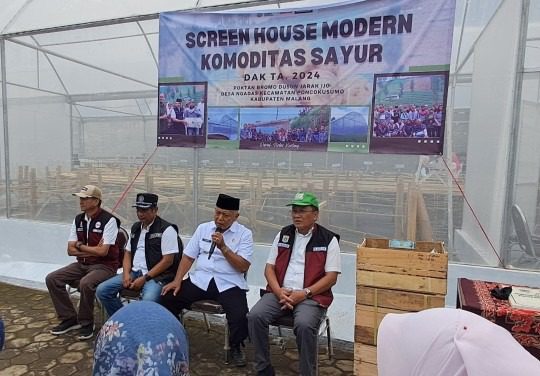 Revolusi Pertanian, Bupati Malang Resmikan Screen House Modern Berbasis IoT