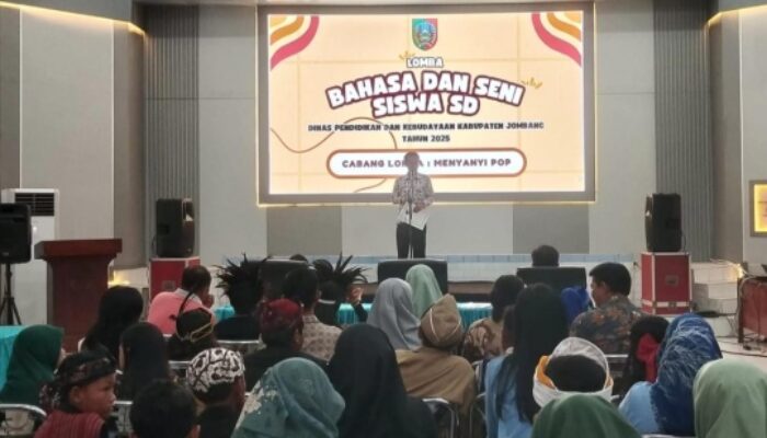 Bentuk Kepedulian Bahasa dan Kesenian Siswa, Disdikbud Jombang Gelar Lomba