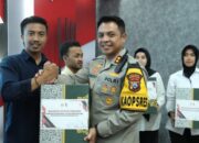 Jelang Ramadan, Polres Bangkalan Gelar Baksos Polri Presisi Bagi 250 Mahasiswa