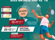 Peringati Dies Natalis ke-78, HMI Adakan Turnamen Badminton