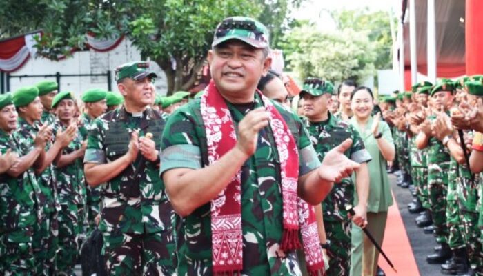 Kasad Kunjungi Makorem 082 CPYJ, Motivasi Keluarga Besar dan Prajurit