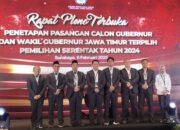 KPU Tetapkan Khofifah-Emil Pemenang Pilgub Jatim 2024