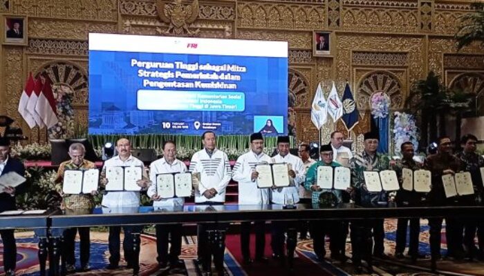 Kemensos RI dan Forum Rektor Indonesia Bahas Cata Entaskan Kemiskinan