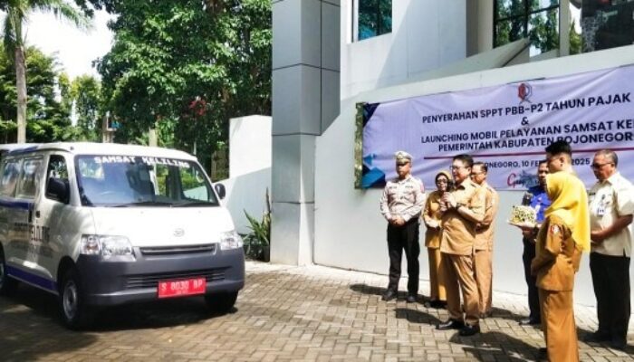 Launching Mobil Pelayanan Samsat Keliling, Ini Harapan Bj Bupati Bojonegoro