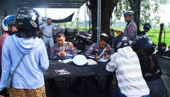 Satlantas Polres Ngawi Gelar Razia OKS 2025