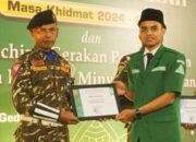 PAC GP Ansor di Gurah Kediri Apresiasi Kader Banser Tertua dan Terlama