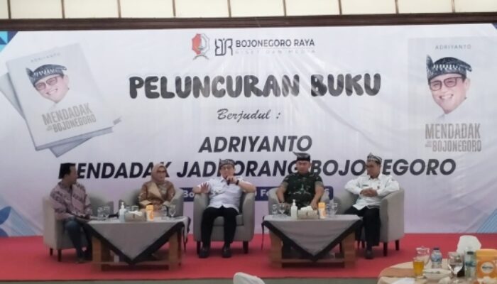 Pj Bupati Andriyanto Luncurkan Buku Mendadak Jadi Orang Bojonegoro