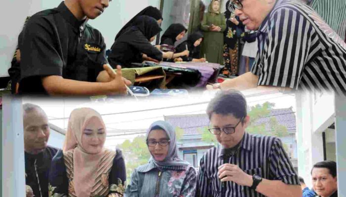 Hadiri Launching Produk Baru Zahida Painting, Pj Bupati Bojonegoro Dorong Galeri Produk UMKM