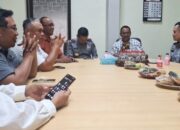 Kakanim Kelas I TPI Temui PWI Jatim