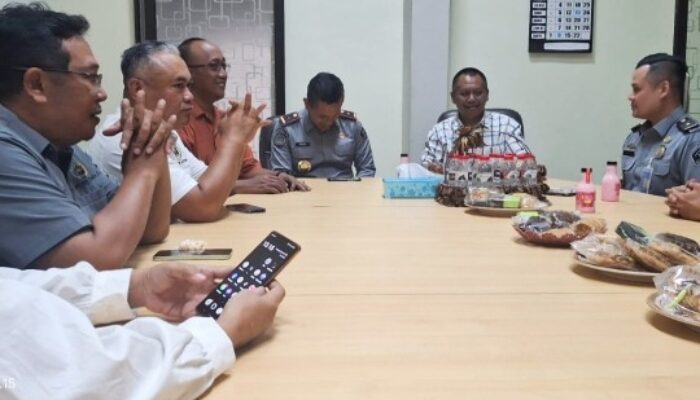 Kakanim Kelas I TPI Temui PWI Jatim