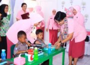 PYKB Jatim Berbagi Makan Bergizi di TK Kemala Bhayangkari 54 Ngawi
