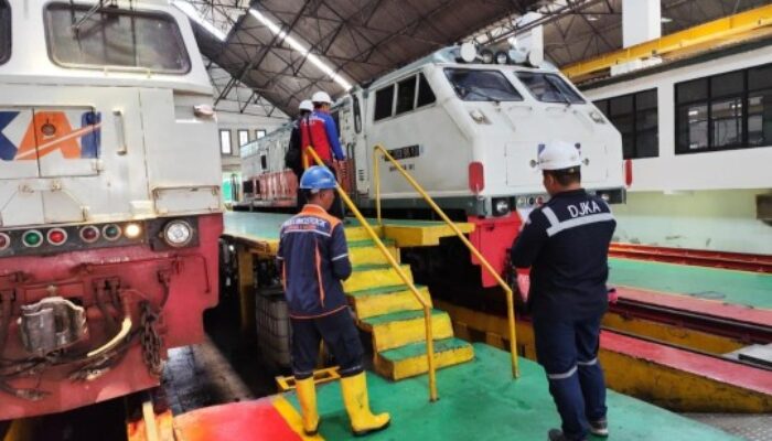 Pastikan Keselamatan, KAI Daop 8 Lakukan Rampcheck Sarana dan Stasiun