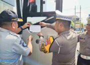 Satlantas Polres Magetan Pimpin Kegiatan Rampchek
