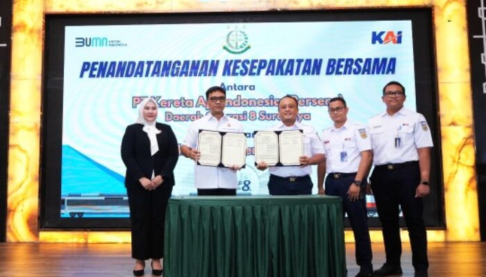 KAI Daop 8 Surabaya dan Kejari Surabaya Perkuat Kerjasama Hukum