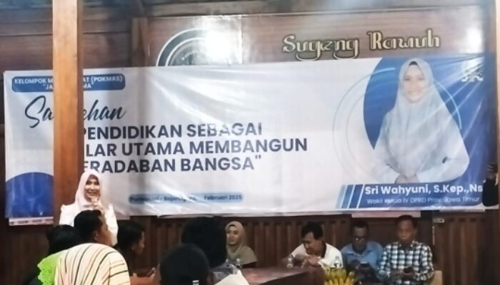 Ini Cara Wakil Ketua DPRD Jatim Sri Wahyuni Bangun Peradaban Bangsa