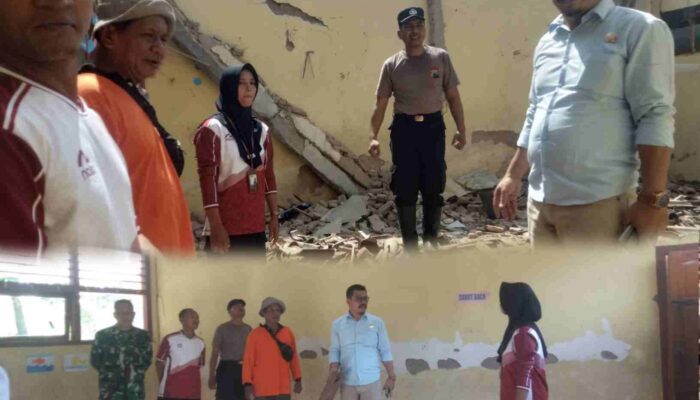 Ketua DPRD Magetan Tinjau Ruang Kelas Roboh di SDN Ngelang 1 Kecamatan Kartoharjo