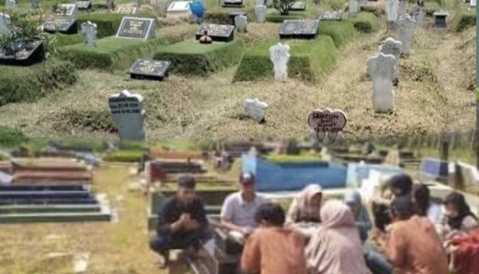 Tradisi Nyekar Warga Surabaya, TPU Dipadati Peziarah Jelang Ramadan