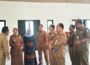 Wabup Bojonegoro Nurul Azizah dan Cantika Wahono Tinjau Pembangunan SMA Negeri 2 Taruna Pamong Praja