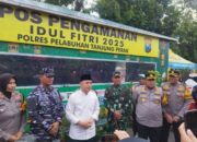 Kapolres dan Wali Kota Surabaya Tinjau Pospam Idul Fitri