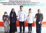 Salurkan PKH Plus Tahap I, Wali Kota Blitar: Komitmen Sejahterakan Rakyat