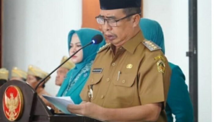 ASN se-Kabupaten Madiun Apel Akbar di Pendapa Ronggo Djoemeno