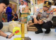 Kapolres Ngawi Bersama Satgas Pangan Sidak MinyaKita di Pasar Besar