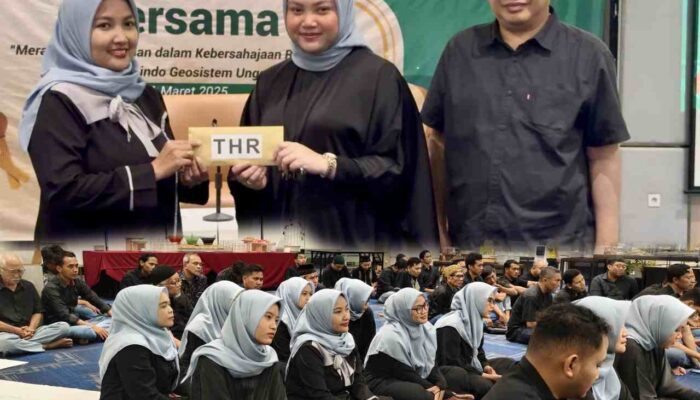 PT Teknindo Geosistem Unggul Beri THR Lebih Awal