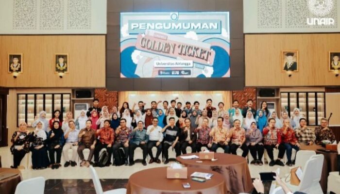 UNAIR Umumkan 770 Nominator Golden Ticket dari 3.155 Pendaftar