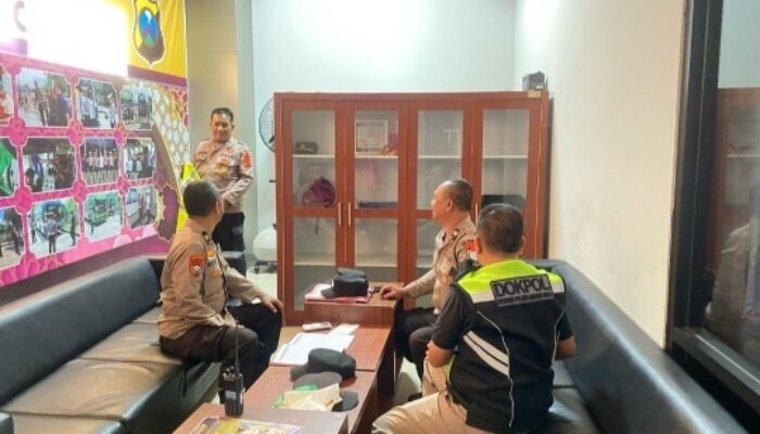 Sidokkes Polres Madiun Kota Gelar Yankeslap di Pospamyan Ops Ketupat Semeru 2025