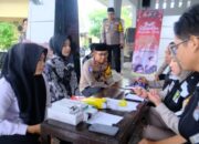 Sidokkes Polres Gelar Bakti Kesehatan di Masjid Tamam Ali Hasan Ngawi