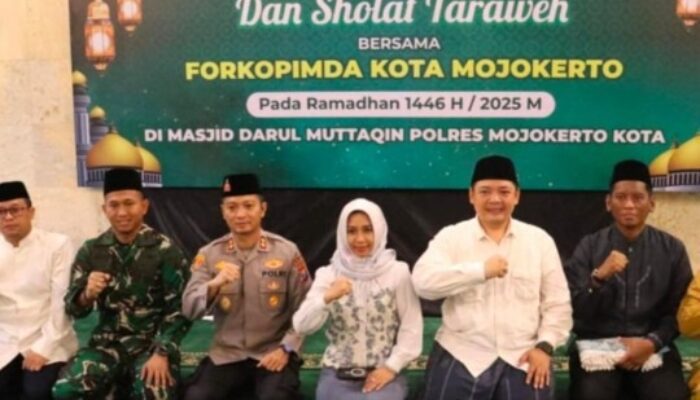 Forkopimda Kota Mojokerto Perkuat Sinergi Lewat Safari Ramadan di Masjid Polres