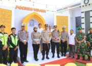 Kapolres Cek Posyan di Rest Area Tol Ngawi
