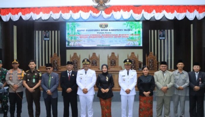 Kapolres Ngawi Hadiri Rapat Paripurna DPRD