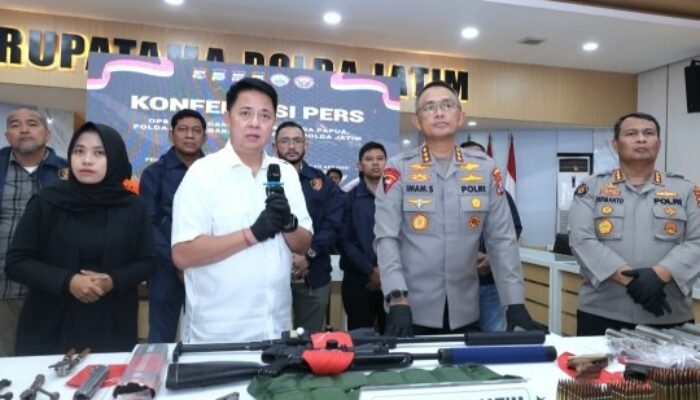 Operasi Gabungan 3 Polda Bongkar Jaringan Pemasok Senjata KKB