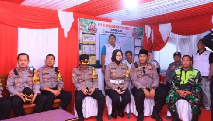 Kapolres Ngawi Cek Pos Pengamanan Jogorogo