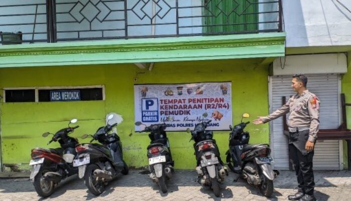 Mudik Biar Tenang, Polres Lumajang Sediakan Layanan Penitipan Gratis