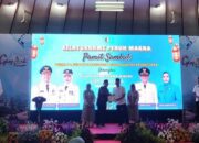 Pj Bupati Adriyanto Pamitan, Bupati Setyo Wahono dan Wabup Nurul Disambut